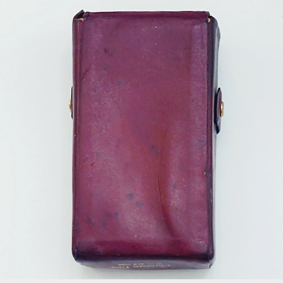 Vintage Christian Dior Mahogany Monogram Leather Cigarette Case - Picture 6 of 8